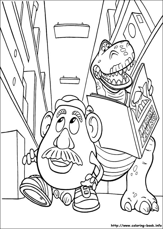 Toy Story coloring picture